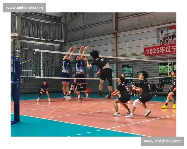 激烈角逐中的排球锦标赛精彩瞬现赛场风云